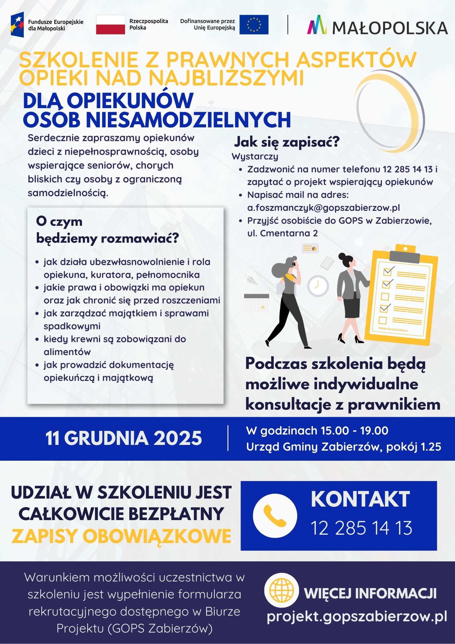 Blue Modern Corporate Business Training Poster